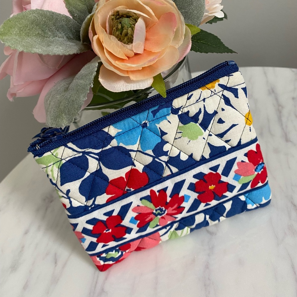 Vera Bradley Small Floral Pouch